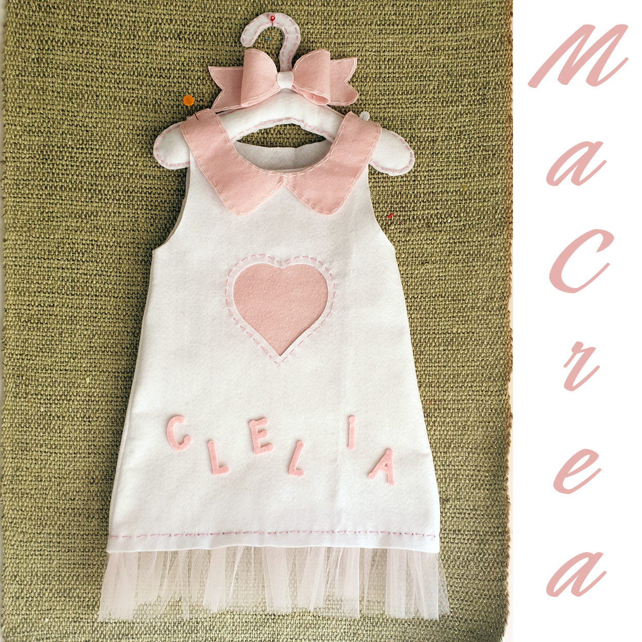 Fiocco nascita Clelia by MaCrea